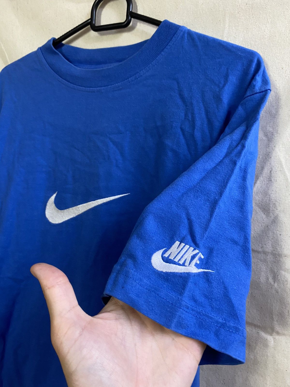 Nike × Vintage Nike Central Swoosh Logo Vintage Tee Size S Size US S / EU 44-46 / 1 - 3 Thumbnail