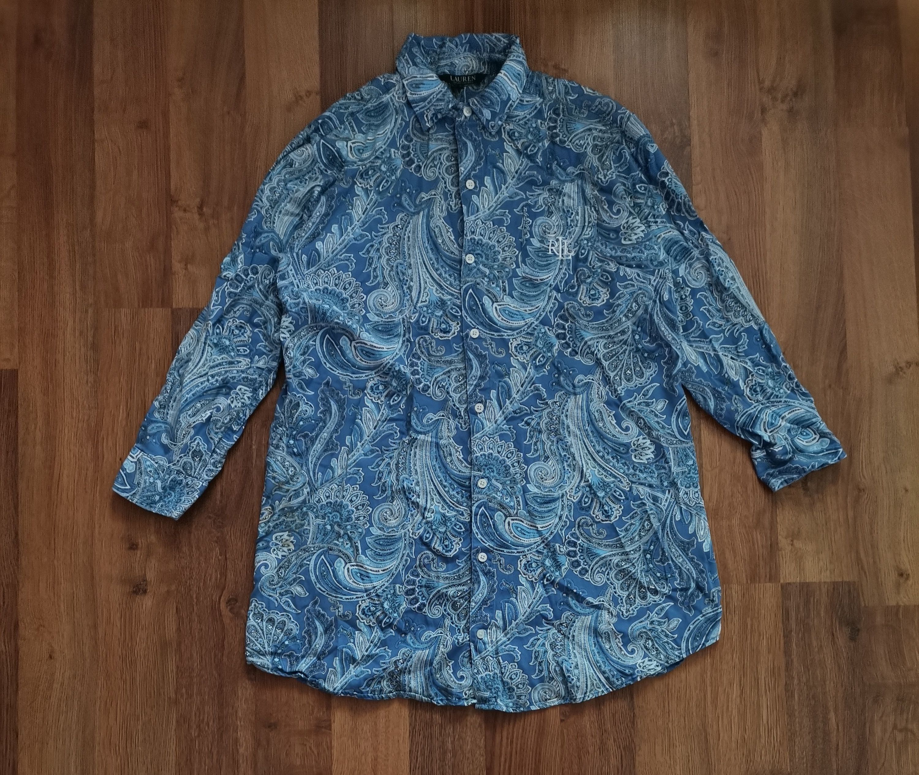 Ralph Lauren Lauren Ralph Lauren Women's Pasley Long Shirt Size M / US 6-8 / IT 42-44 - 1 Thumbnail