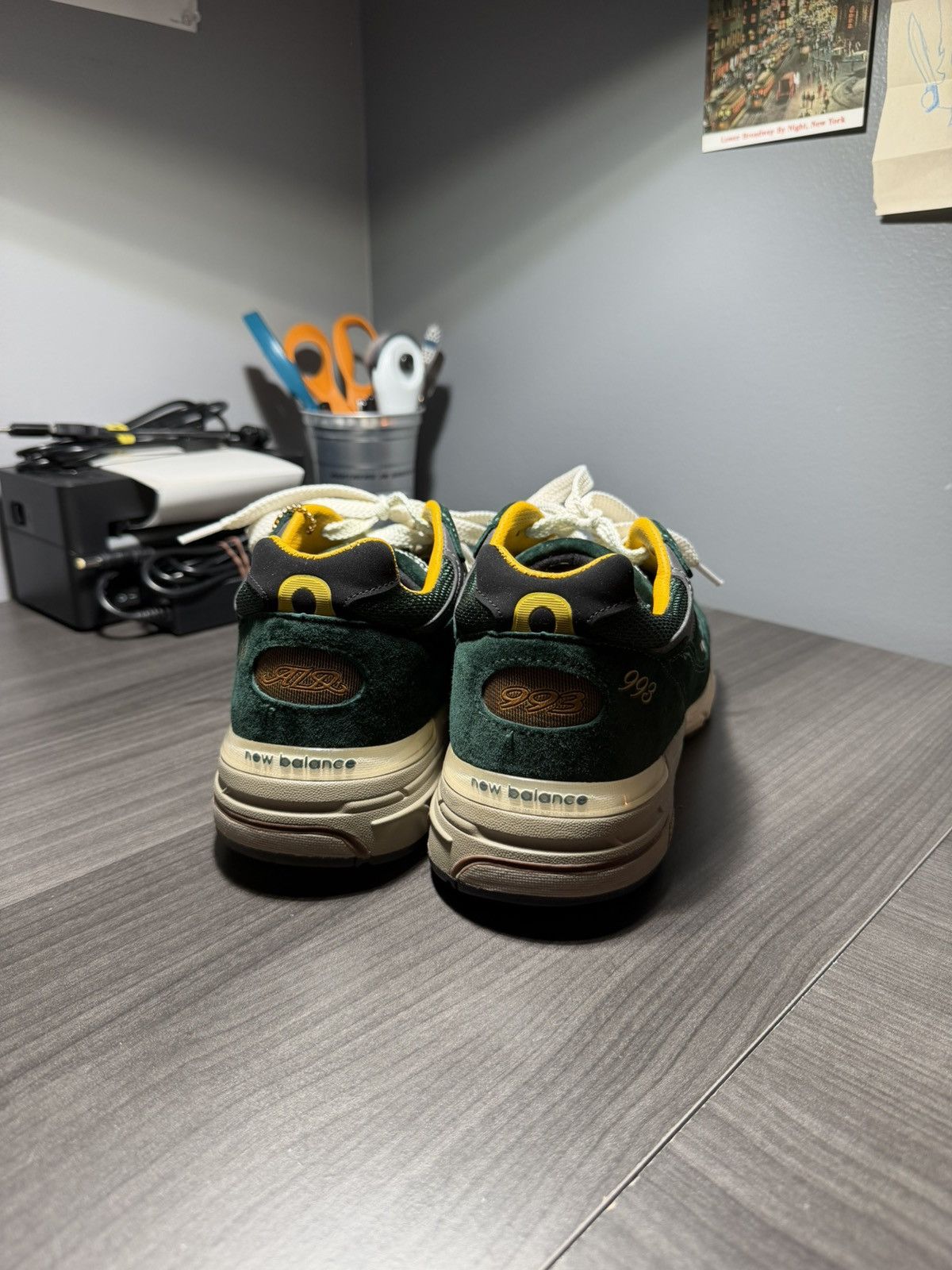 Aime Leon Dore × New Balance Aimé Leon Dore x New Balance Mulberry Green 993 Size US 8.5 / EU 41-42 - 2 Thumbnail