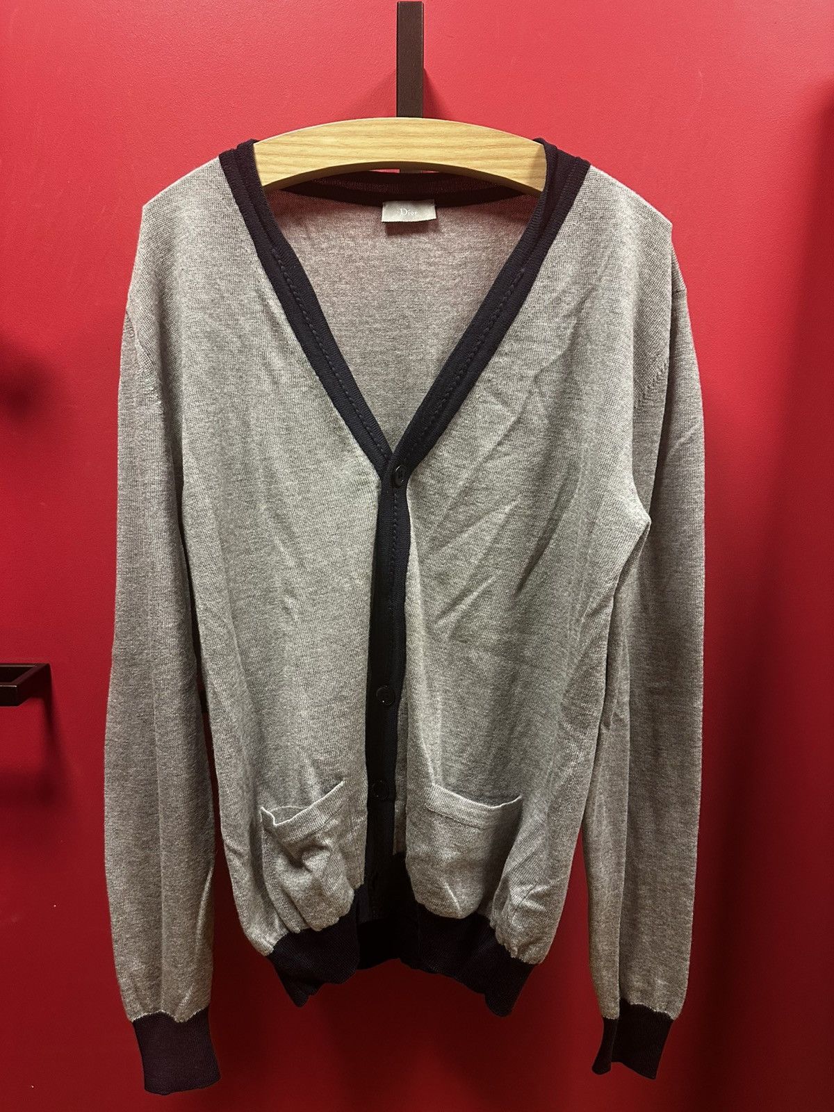 Dior × Hedi Slimane Dior Homme Hedi Slimane AW07 'Navigate' wool