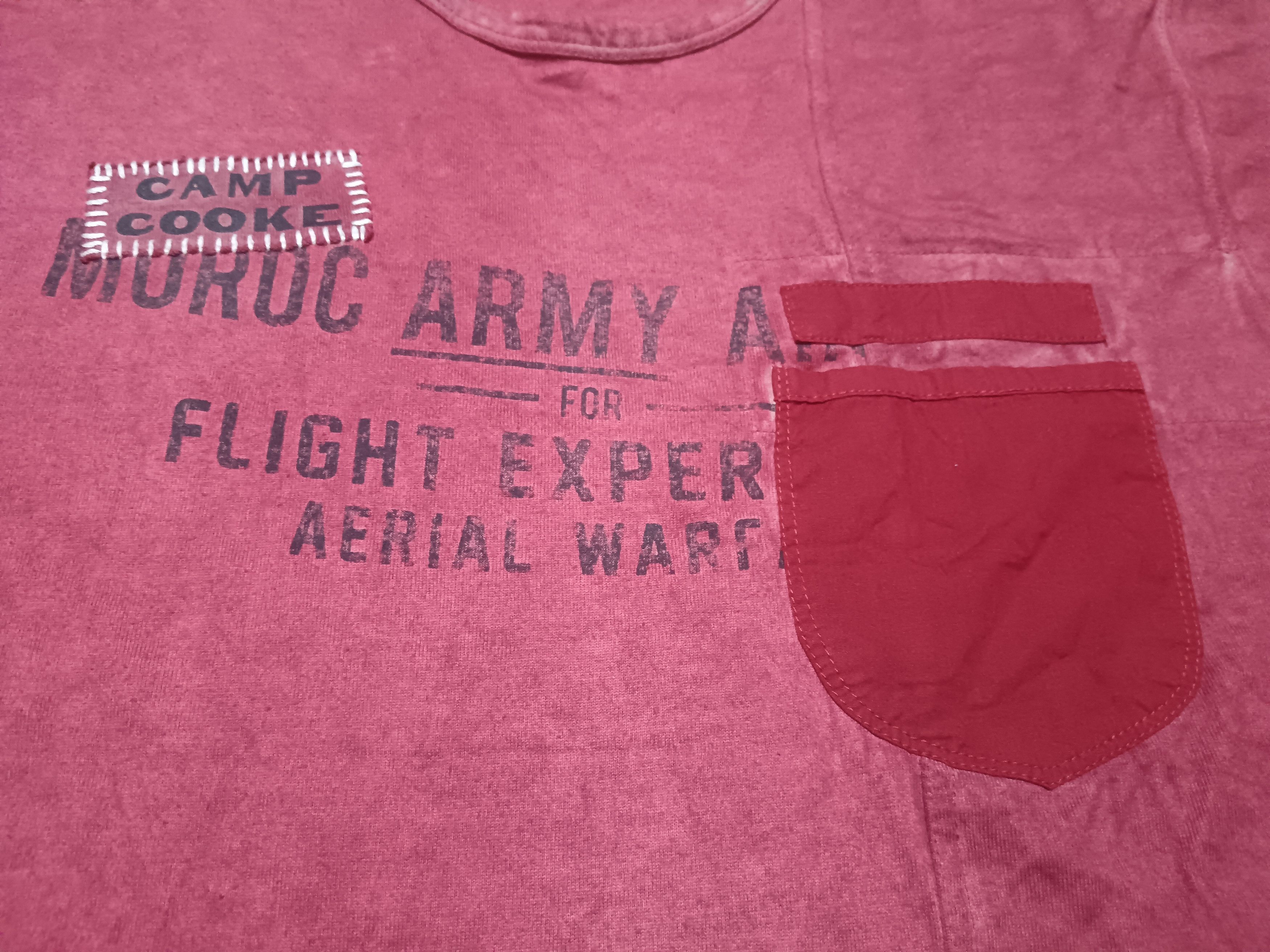 Avirex 🔥 AVIREX MOROC ARMY PATCHWORK SHIRT Size US L / EU 52-54 / 3 - 7 Thumbnail