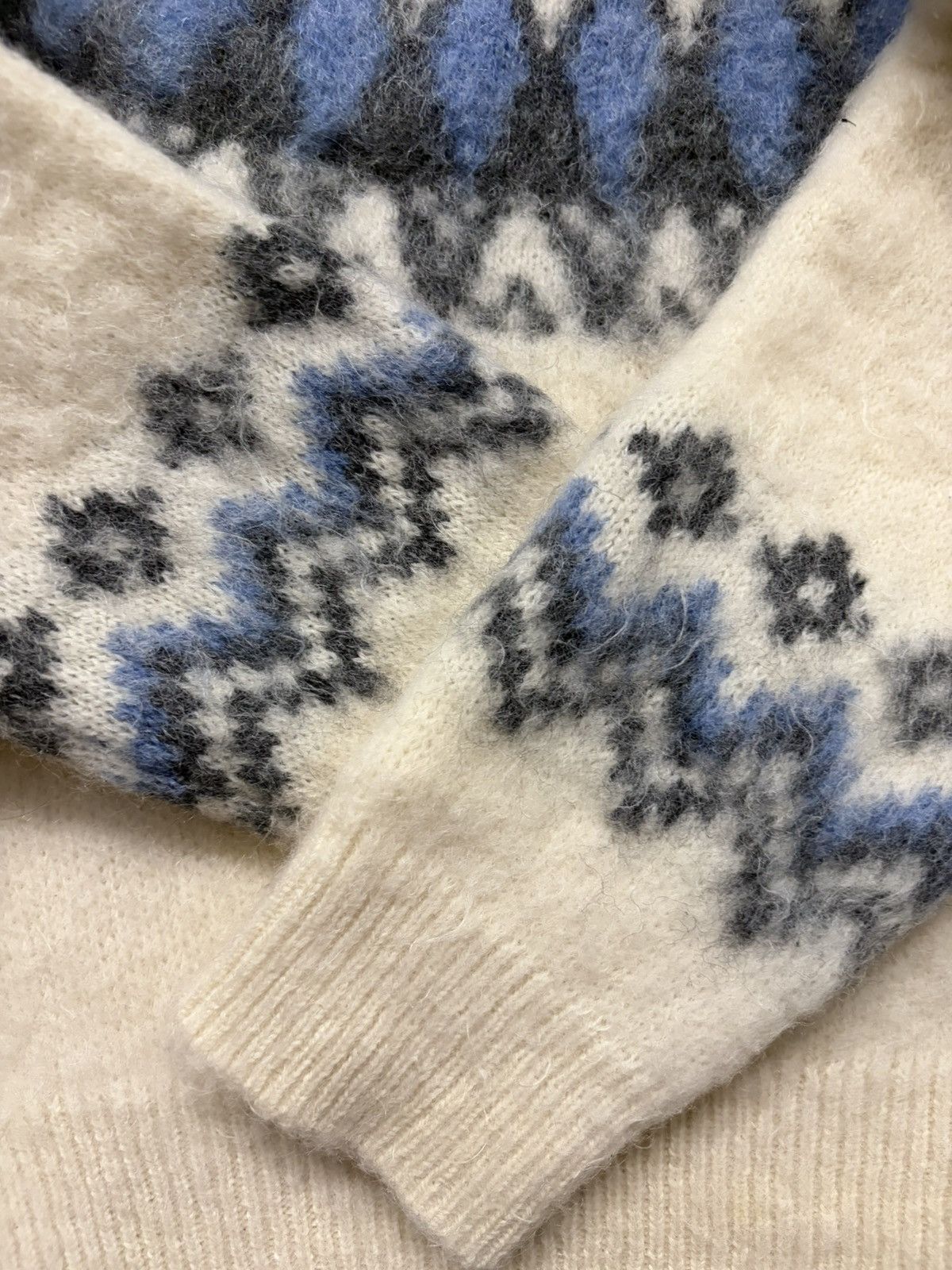 Junya Watanabe Junya Watanabe - AW21 Nordic Argyle Knit Wool Sweater Size US M / EU 48-50 / 2 - 4 Thumbnail