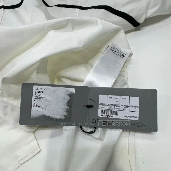 Balenciaga Balenciaga White Oversized Sports Icon Shirt. Size US L / EU 52-54 / 3 - 2 Thumbnail