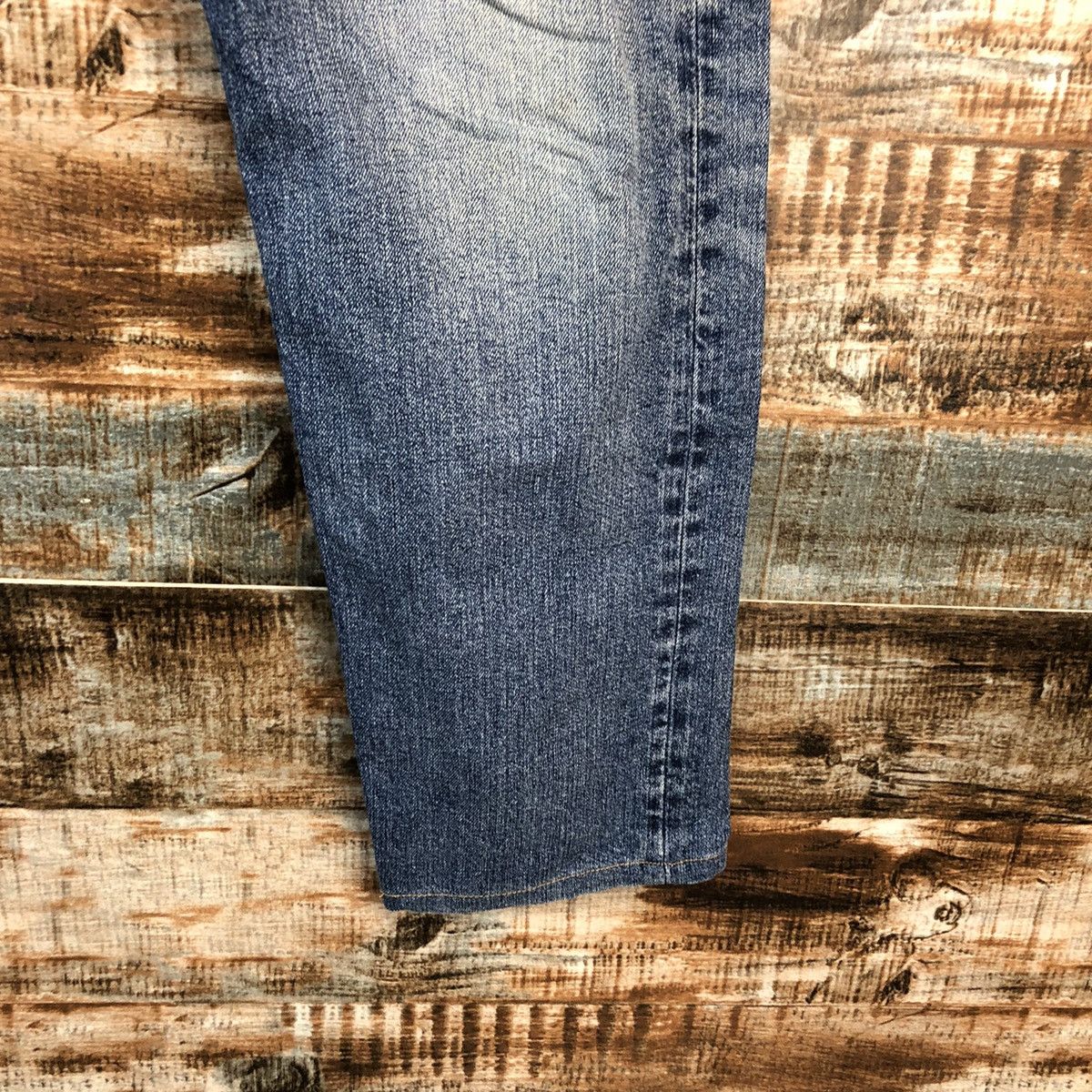 Levi's DLL Levis 502 big E faded Blue Denim Pants #C248 Size US 31 - 10 Thumbnail