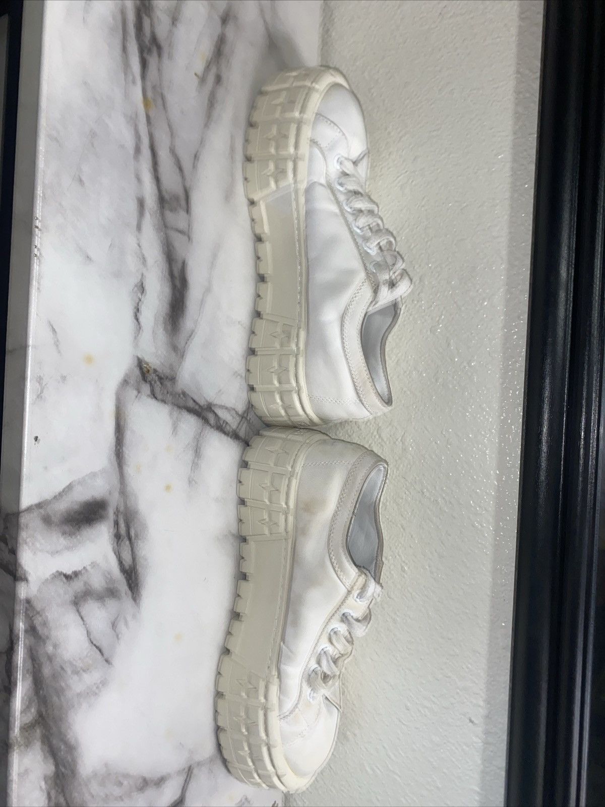 Prada Prada double wheel gabardines Size US 7 / IT 37 - 2 Thumbnail