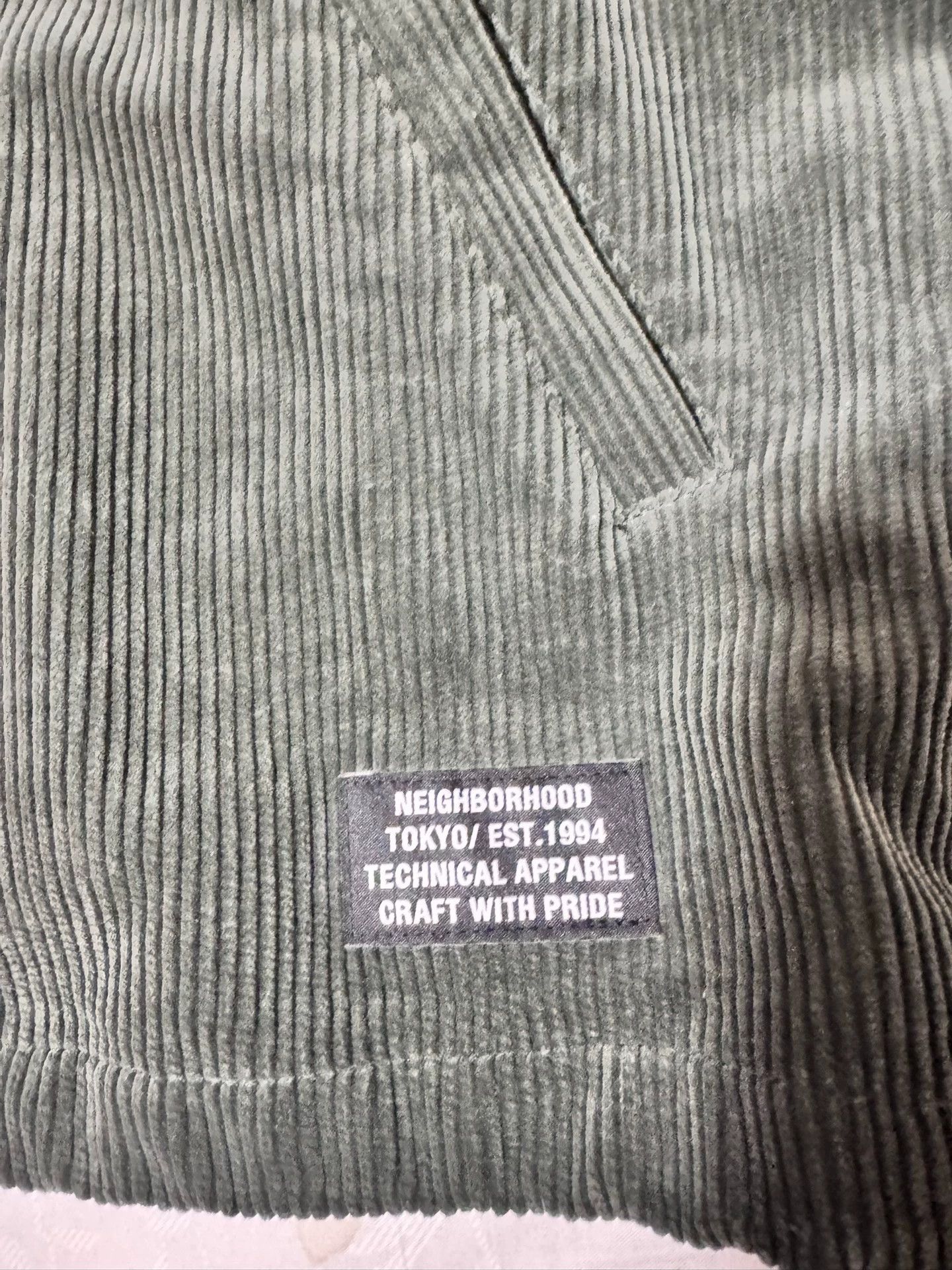 Neighborhood Neighborhood 22AW Corduroy Work Coach Jacket Green L Size US L / EU 52-54 / 3 - 8 Thumbnail