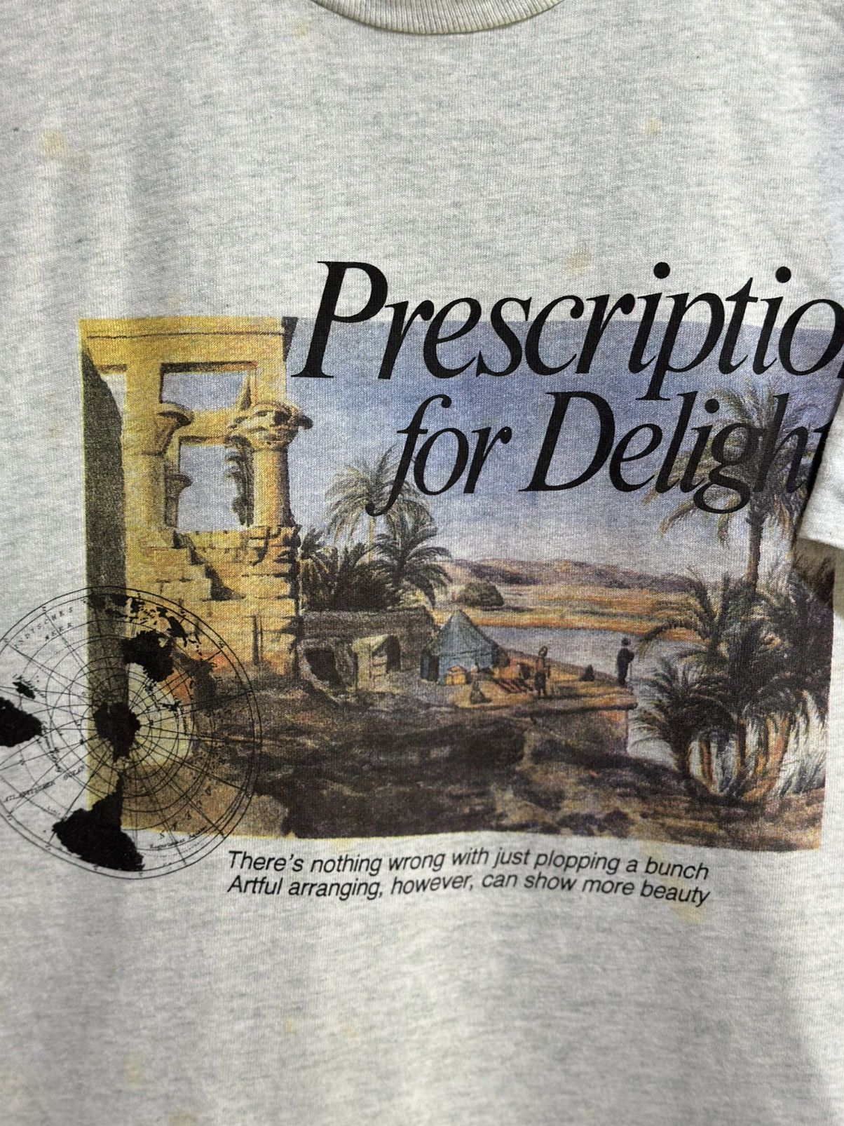 Fruit Of The Loom × Vintage Vintage Prescription For Delight Faded Tee Size US L / EU 52-54 / 3 - 2 Thumbnail