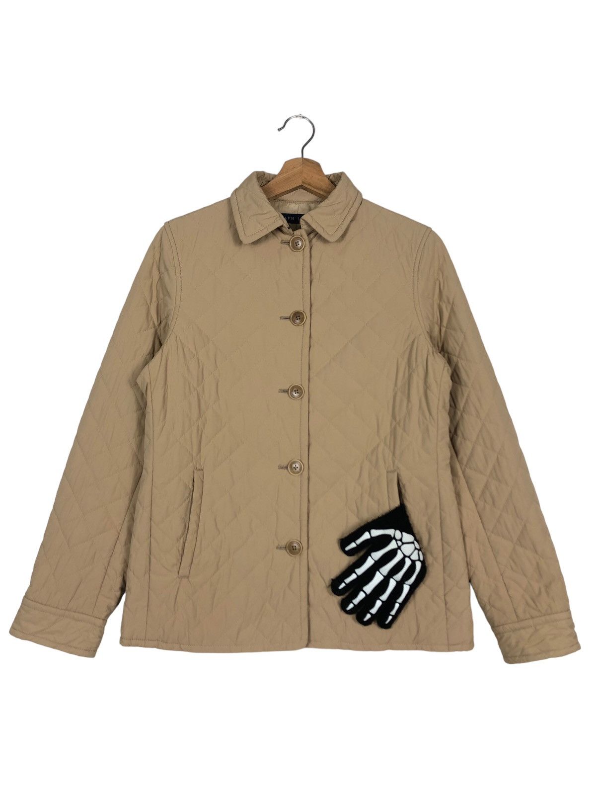 Ralph Lauren 🔥90’s Vintage Quilted Jacket Button Ralph Lauren Size M / US 6-8 / IT 42-44 - 1 Thumbnail