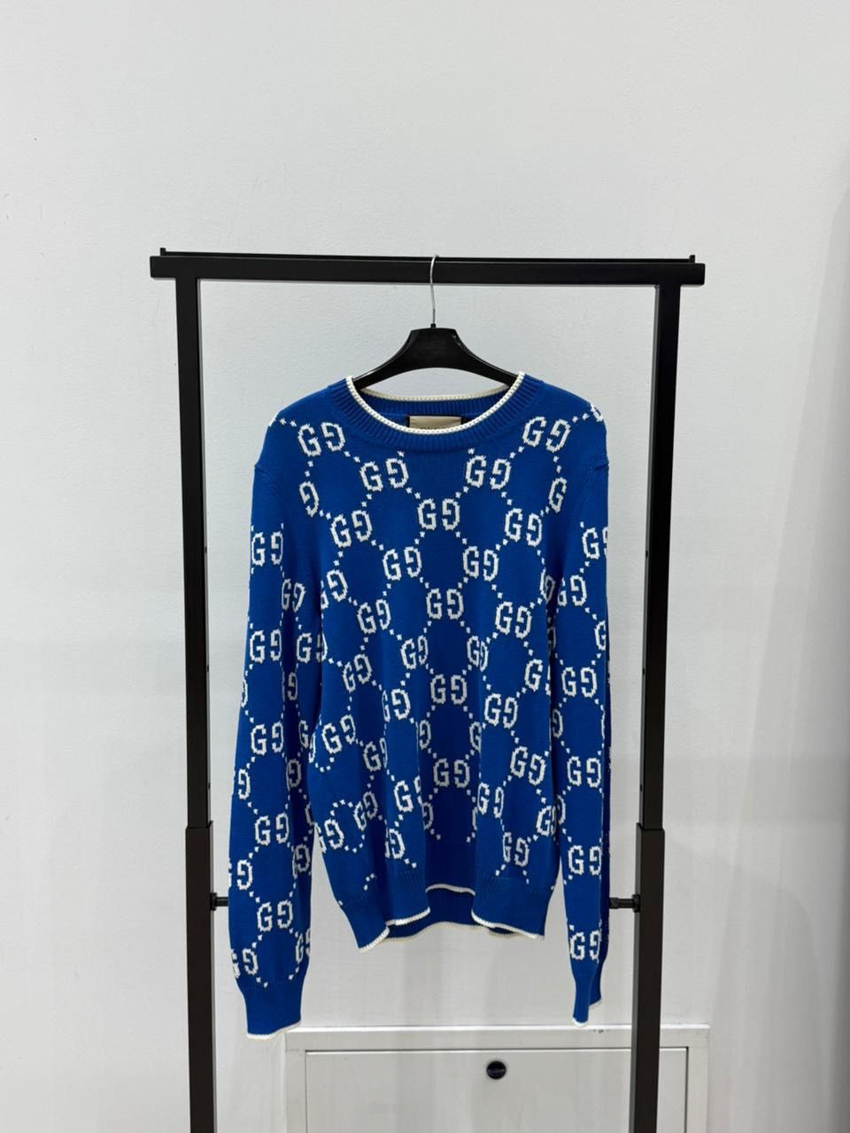 Gucci Gucci Jumbo GG Jacquard Crew Neck Sweater Size US M / EU 48-50 / 2 - 1 Thumbnail