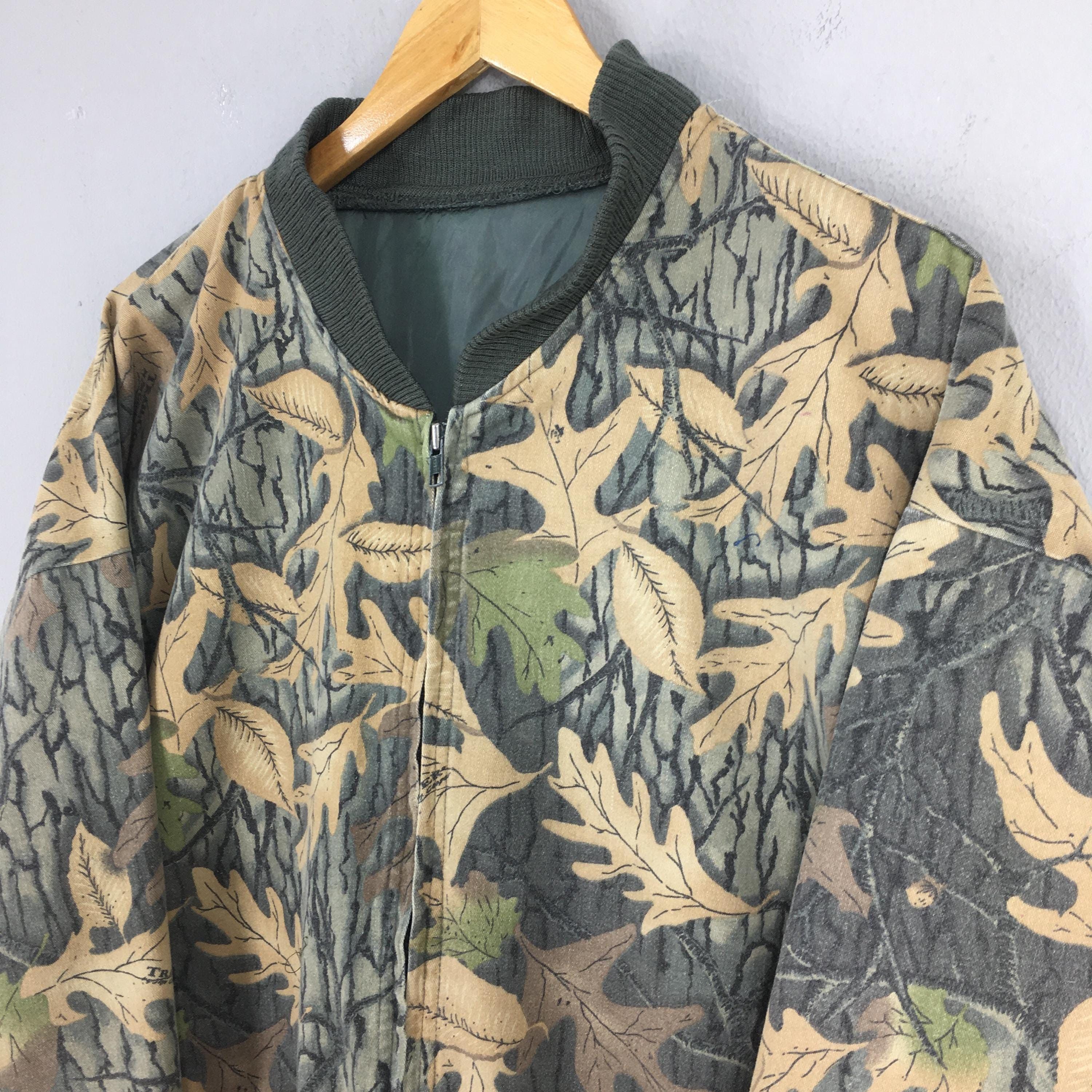 Mossy Oaks Vintage Bushmaster Real Tree Camo Zipper Jacket XLarge Size US XL / EU 56 / 4 - 3 Thumbnail