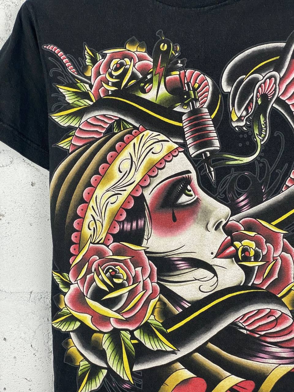 Ed Hardy × Vintage Vintage Y2K Ed Hardy Style Sullen New York Tattoo Size S / US 4 / IT 40 - 3 Thumbnail