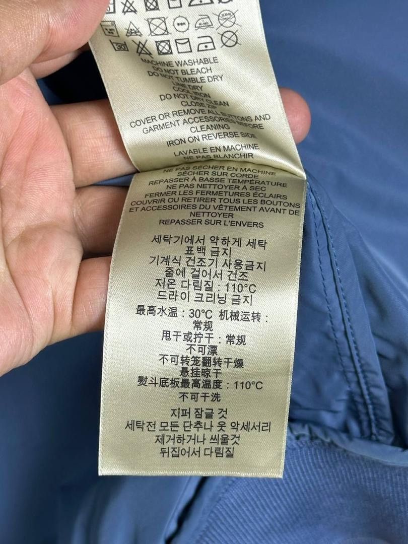Burberry × Designer Burberry Brit Zip Up Light Bomber Jacket (PIT 23.5) Size US M / EU 48-50 / 2 - 13 Thumbnail