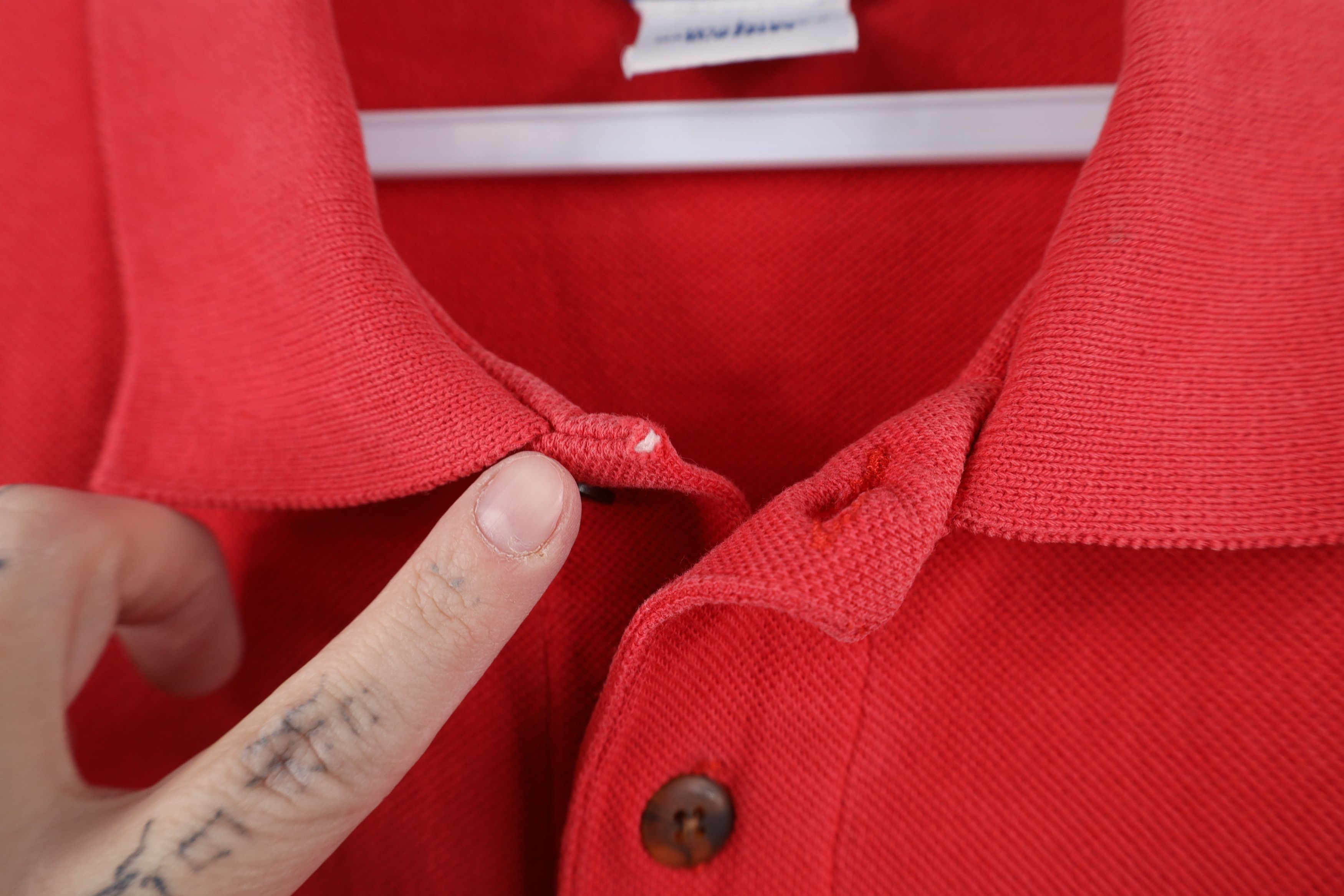 Champion Vintage 90s Champion Ohio State University Polo Shirt Red Size US L / EU 52-54 / 3 - 6 Thumbnail