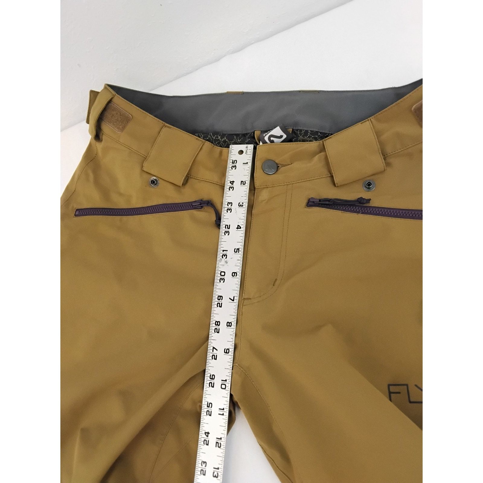 Flylow Flylow Ski Pants Men's M Khaki Brown Insulated Snowboard Size US 32 / EU 48 - 8 Thumbnail