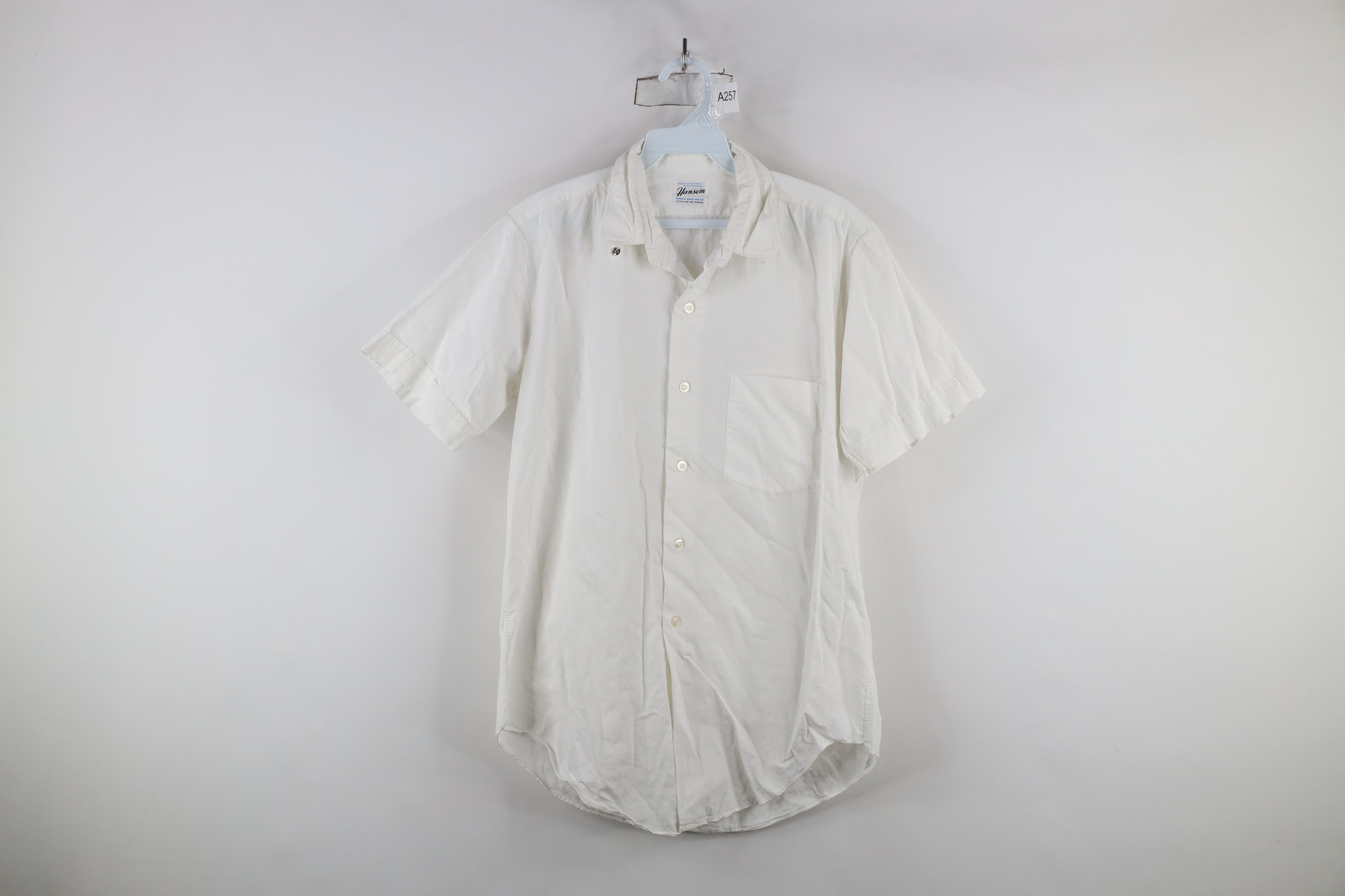 Vintage Vintage 50s 60s Rockabilly Short Sleeve Button Shirt USA Size US L / EU 52-54 / 3 - 1 Thumbnail
