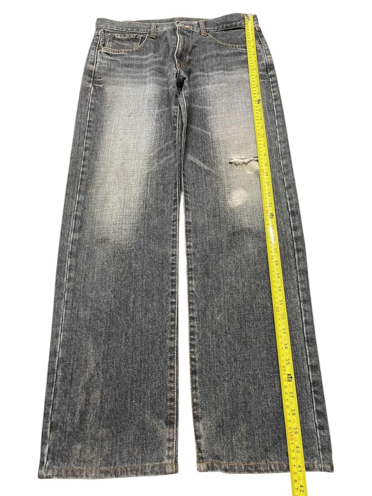 JNCO Vintage Japanese Brand Faded Wash Style Jeans Size US 32 / EU 48 - 12 Thumbnail