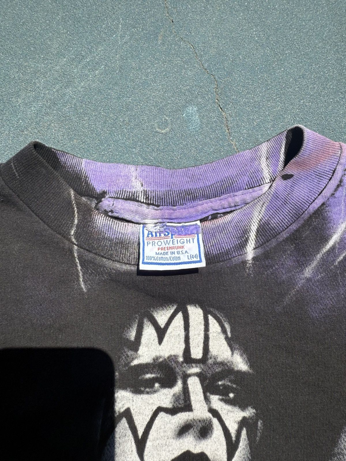 All Sport Vintage 1996 OG KISS Alive / WorldWide Tshirt. Size US L / EU 52-54 / 3 - 3 Thumbnail