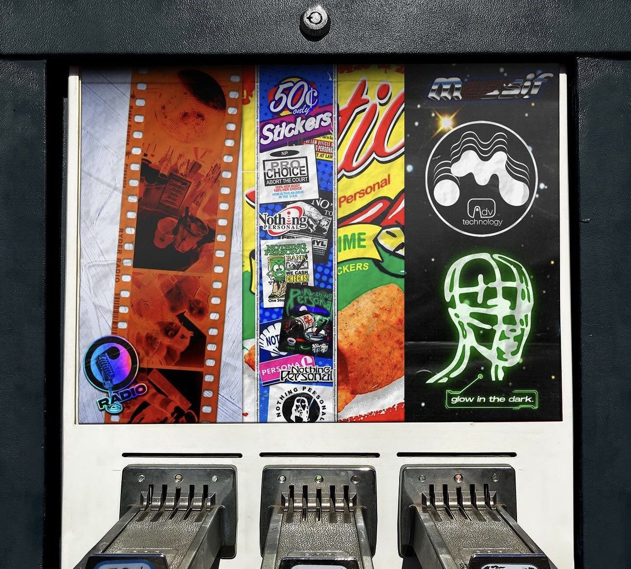 image of Vintage Nothing Personal Super Limited Exclusive Sticker Pack Blazzy, Men's