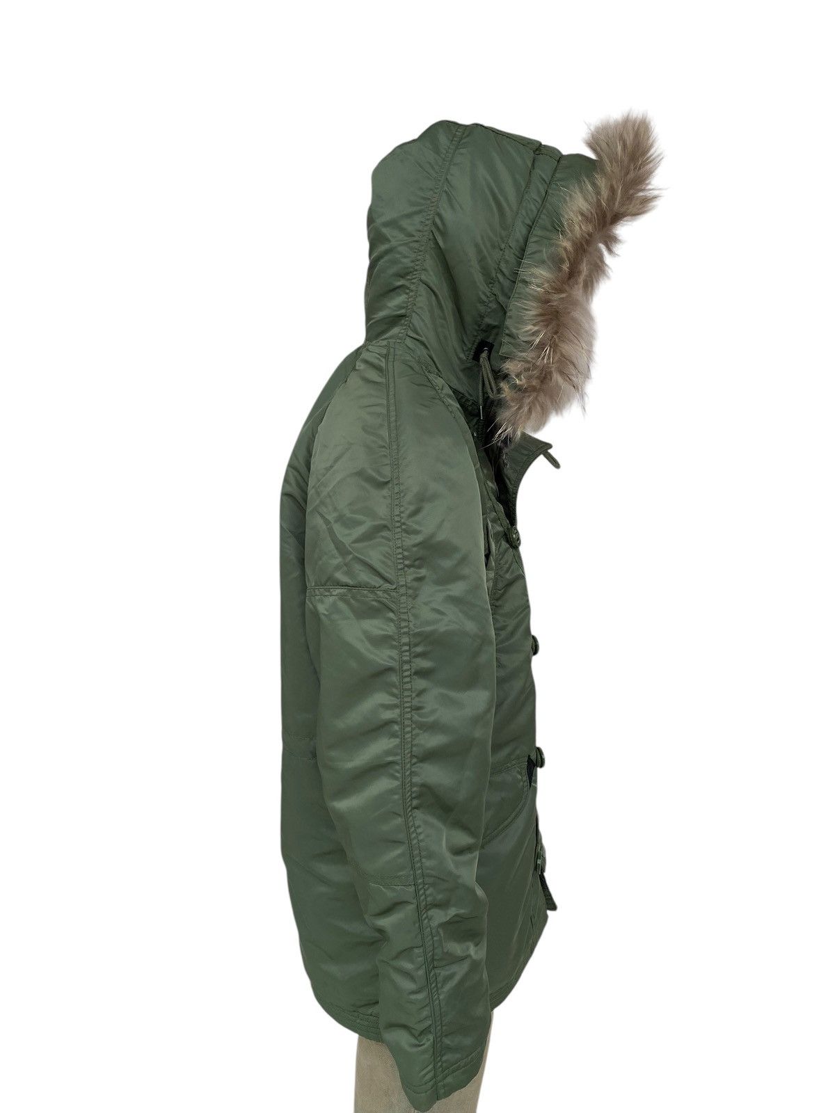 If Six Was Nine 2000s Back Number - Raccoon Fur Hoodie Cargo Jacket Size US L / EU 52-54 / 3 - 5 Thumbnail