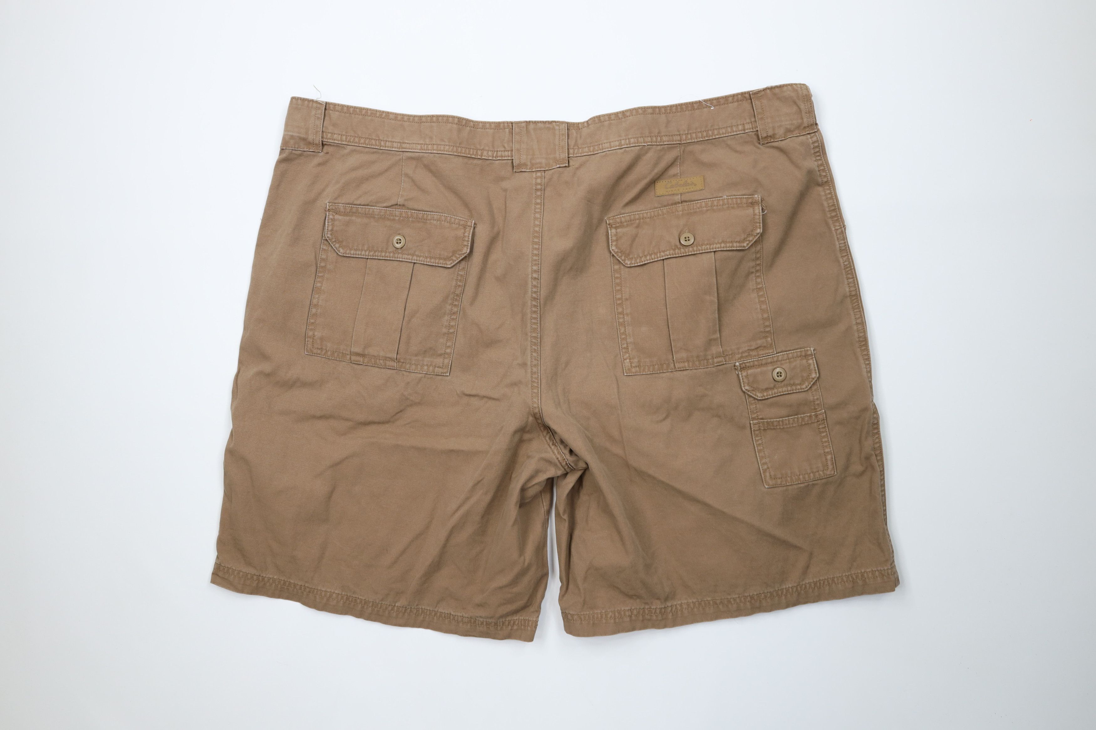 Cabelas Vintage Cabelas Knee Canvas Hiking Trekking Shorts Brown Size US 44 / EU 60 - 9 Thumbnail