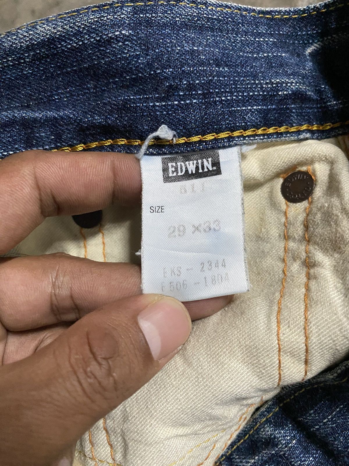 Edwin × If Six Was Nine × Tornado Mart Flare Jeans Vintage Edwin Distressed Denim @act231 Size US 30 / EU 46 - 13 Thumbnail