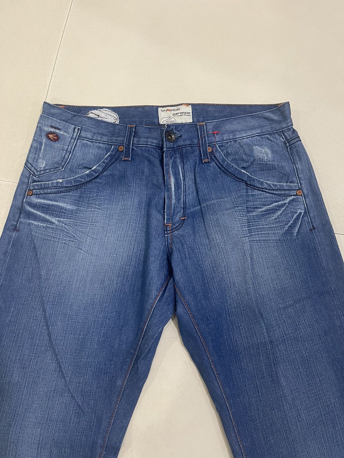 Japanese Brand 90’s FLARE DENIM STREET FASHION BOOT CUT Size US 33 - 4 Thumbnail
