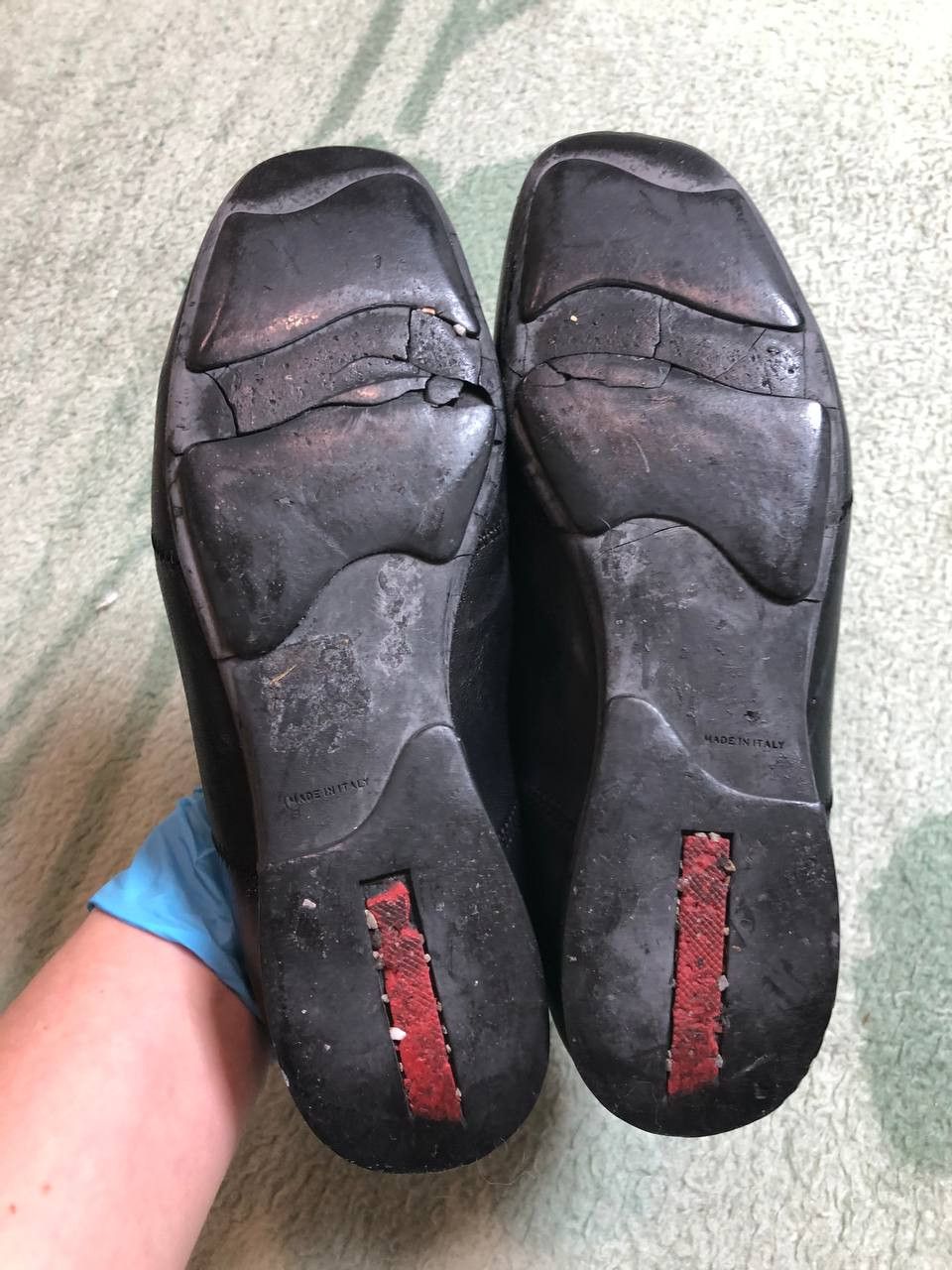 Prada Vintage Prada Classic Fit Black Flats Size US 8 / IT 38 - 10 Thumbnail