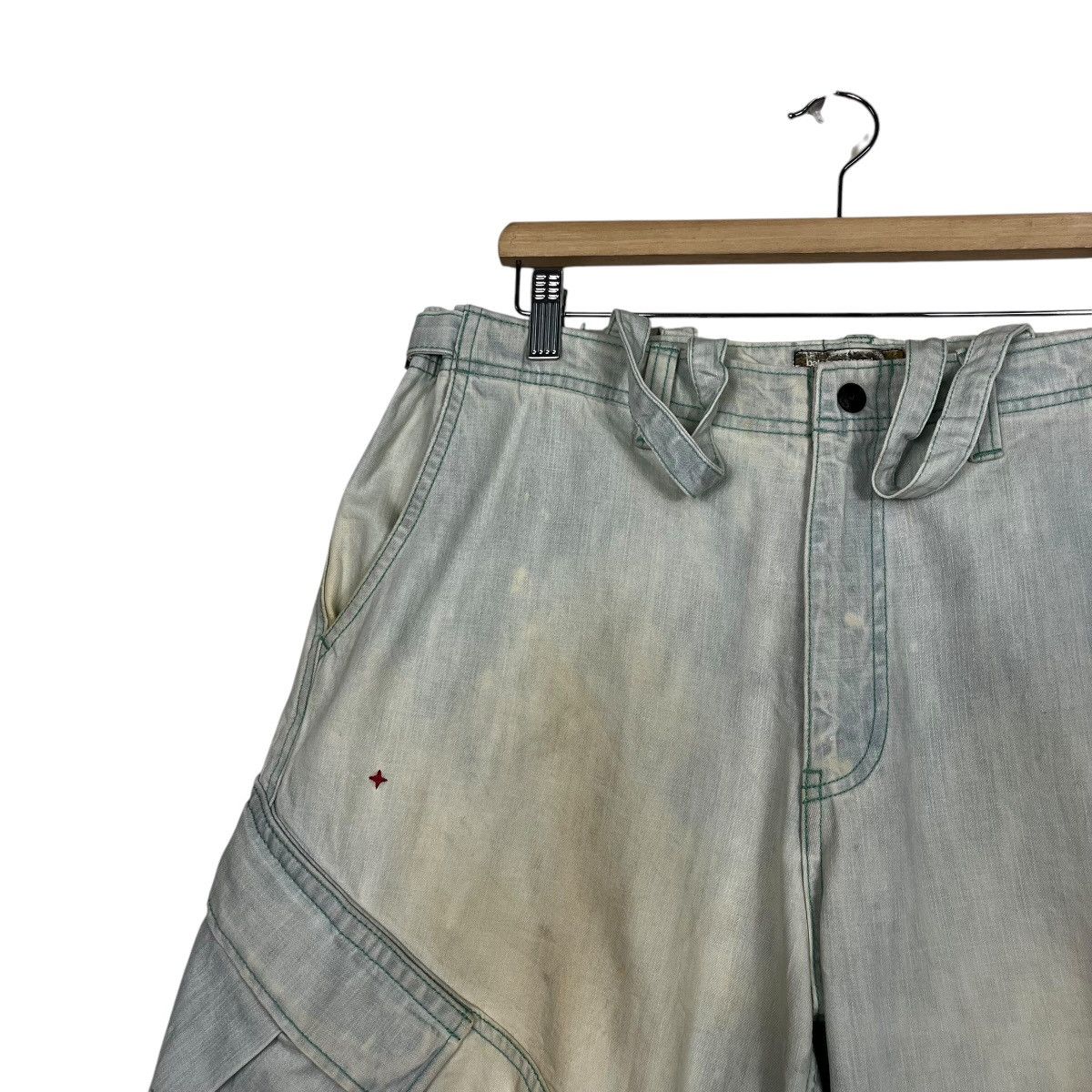 Japanese Brand Vintage Balance Wear Design Short Denim Size US 34 / EU 50 - 6 Thumbnail