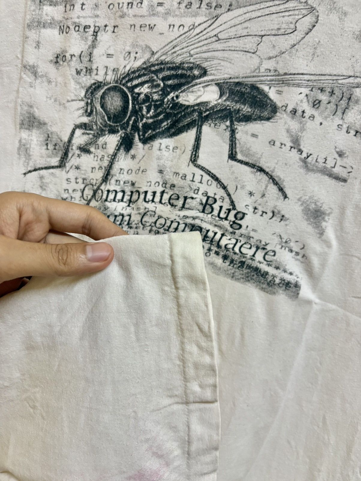 Arts & Science Vintage 90s Flys Computer Bug Art Animal IBM Windows Apple Size US L / EU 52-54 / 3 - 7 Thumbnail