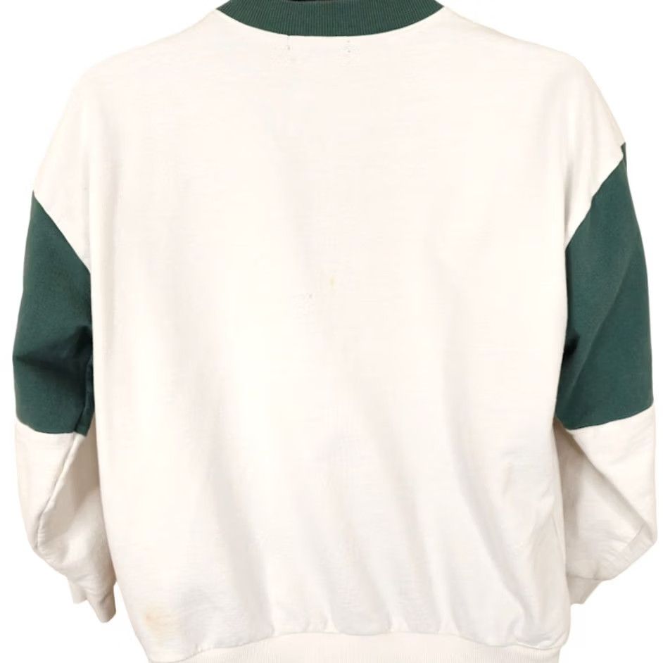 Forever 21 FOREVER 21 Sweatshirt Womens Size S White Green Beverly Hills Yacht Club Crew Rowing Activewear Vintage: No Size S / US 4 / IT 40 - 4 Thumbnail