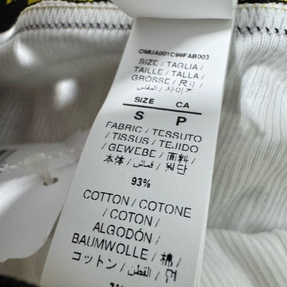 Off-White Off-White Stretch Cotton Boxer Briefs White Yellow Two-Pack Size ONE SIZE - 3 Thumbnail