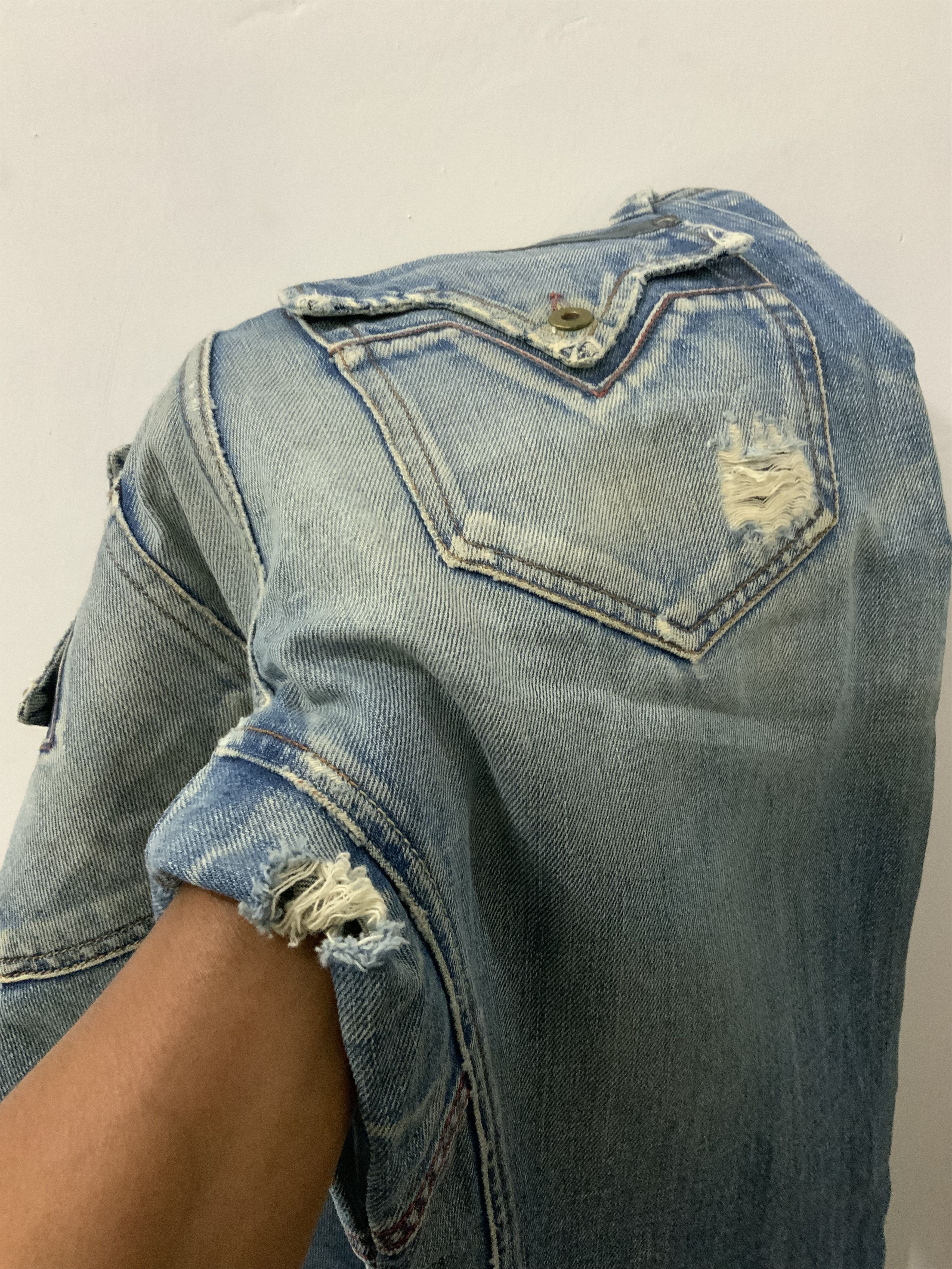 Japanese Brand Diesel Only the Brave Man Denim Division Jeans Size US 28 / EU 44 - 25 Thumbnail
