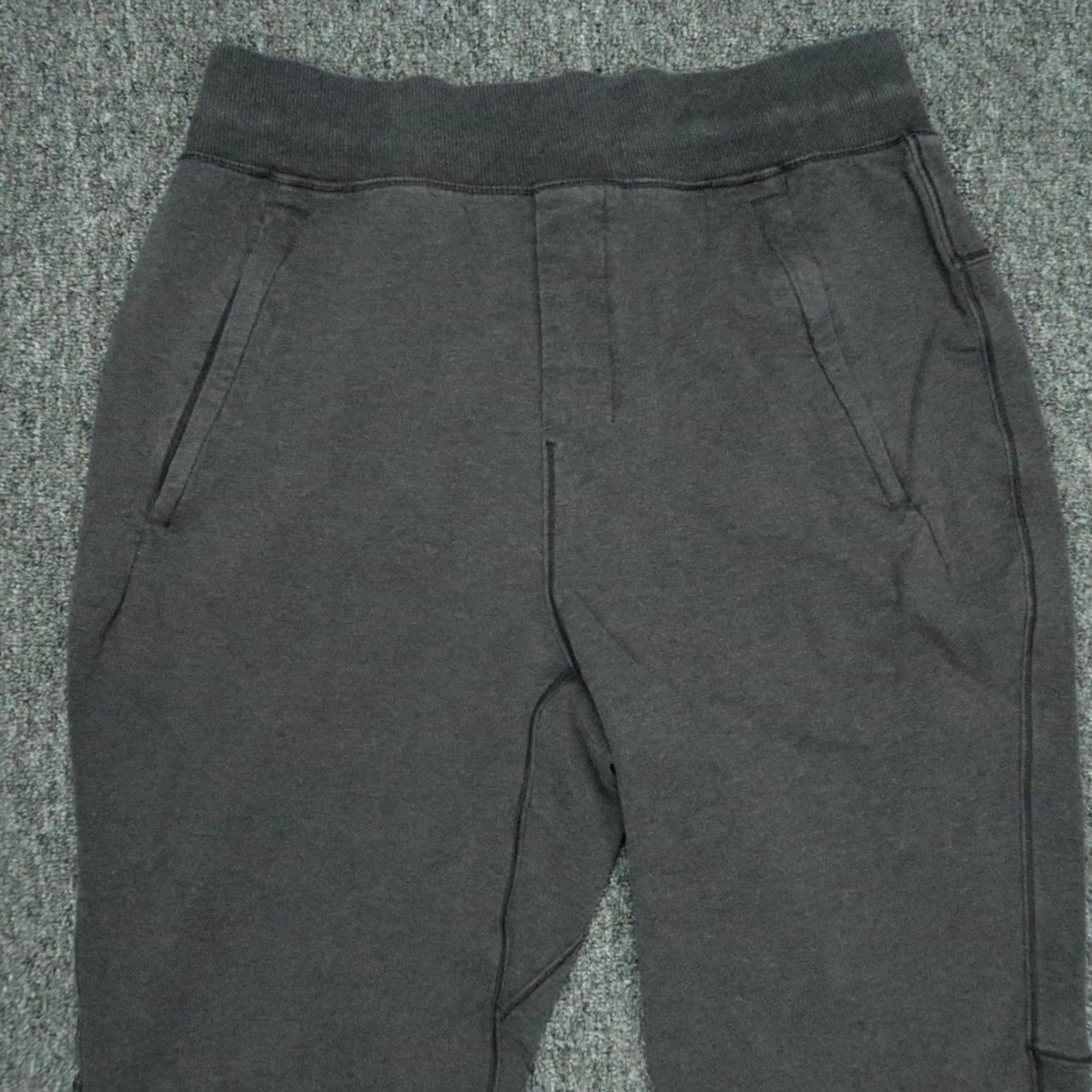 Lululemon Lululemon Pants Mens M Gray Cross Cut Sweat Pants Zip Pocket Jogger Size US 31 - 2 Thumbnail