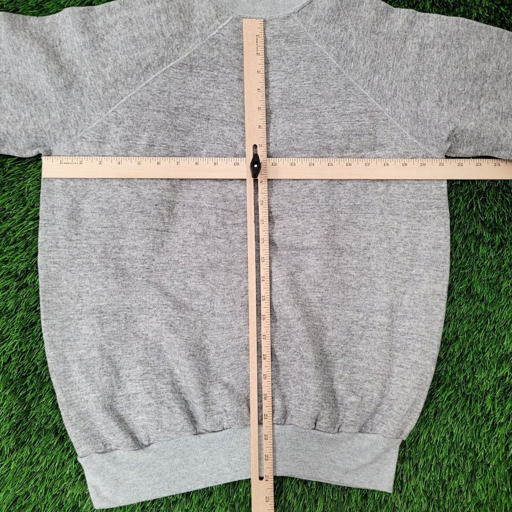 Vintage VINTAGE US Army Shirt Mens L Gray VTG 80s Redlegs Military Sweatshirt 21x24 Raglan Artillery Size US L / EU 52-54 / 3 - 7 Thumbnail