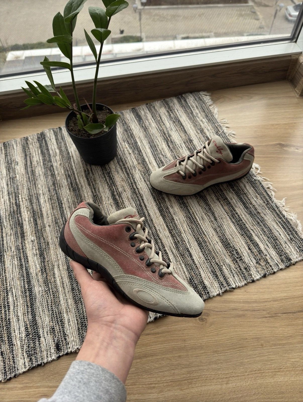 Oakley Oakley Vintage 90s SoftWare Suede Sneakers Shoes woman Size US 6 / IT 36 - 3 Thumbnail