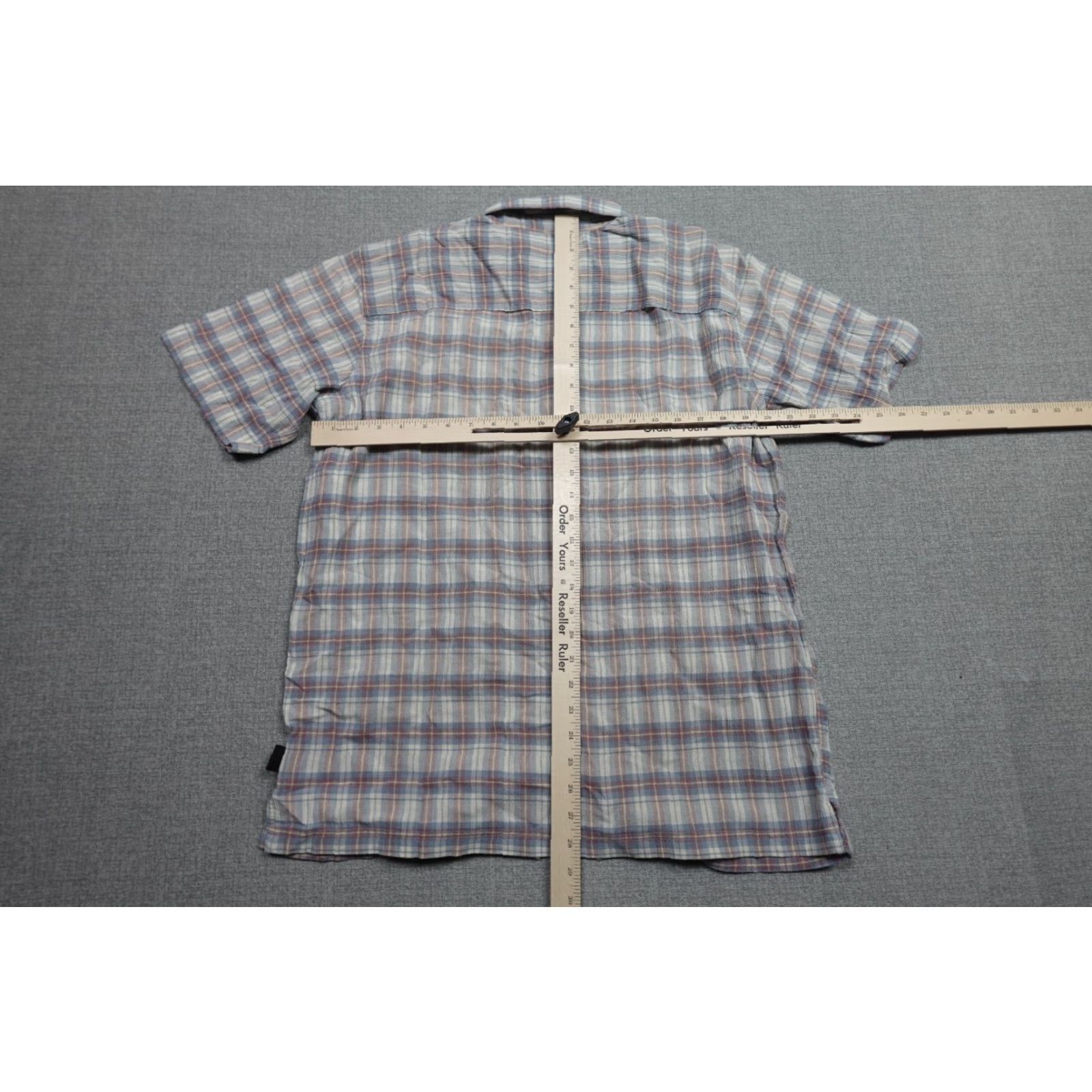 Patagonia Patagonia Shirt Mens Large Blue Check Organic Cotton Camp Hiking Fishing Light Shirt Size US L / EU 52-54 / 3 - 5 Thumbnail