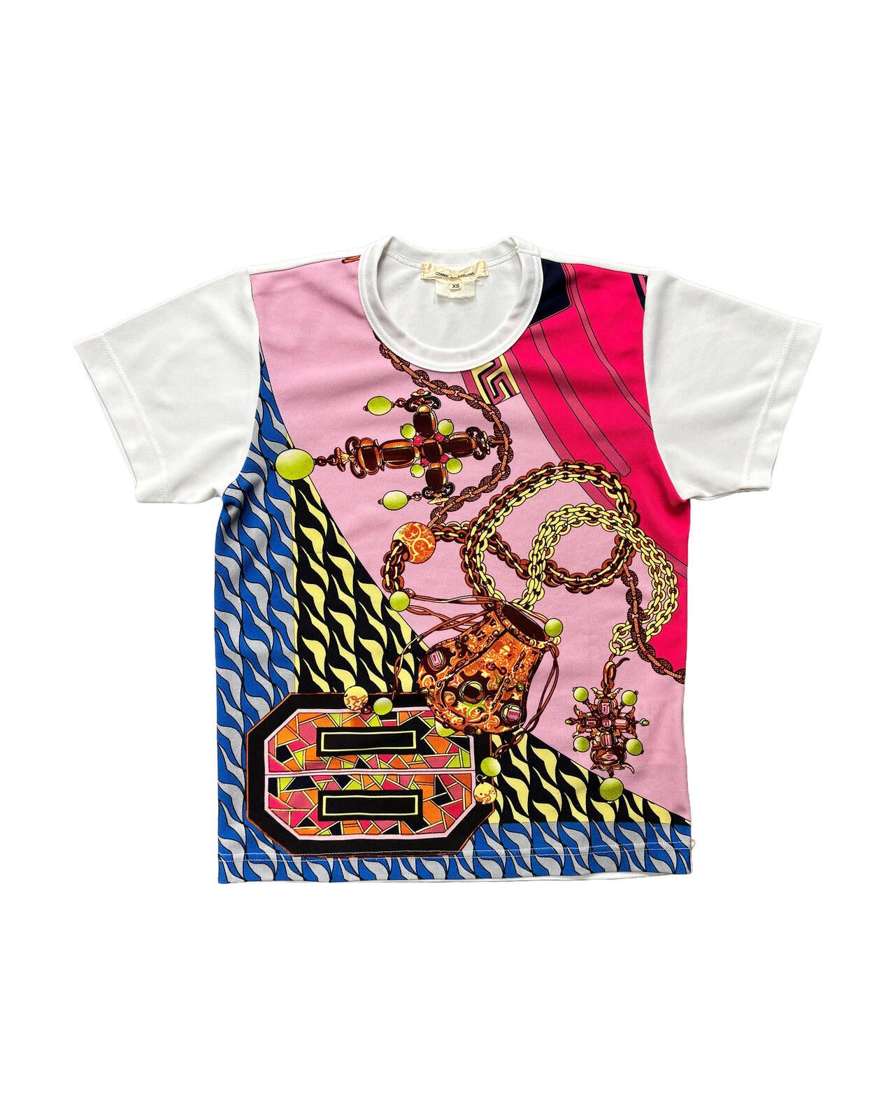 Comme des Garcons Comme des Garçons Scarf Print Tee XS Size US XS / EU 42 / 0 - 1 Thumbnail