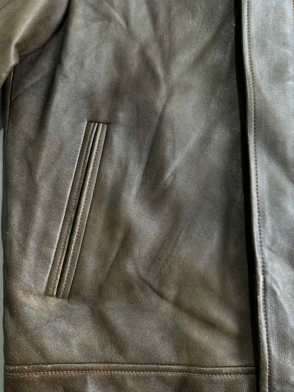 Balenciaga Balenciaga - Vintage Nicolas Ghesquiere Leather Jacket Size US M / EU 48-50 / 2 - 11 Thumbnail