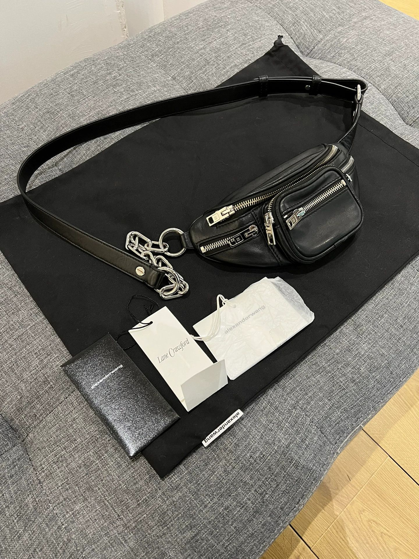 Alexander Wang alexander wang attica leather belt bag Size ONE SIZE - 1 Thumbnail