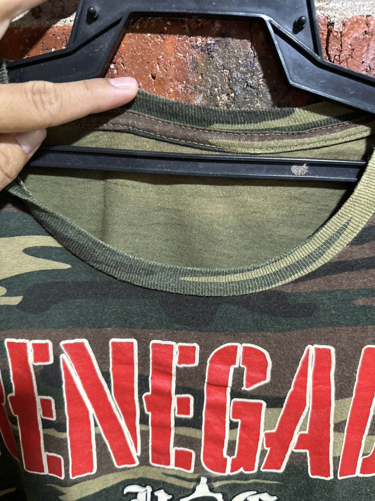Sears Vintage Renegade Hog Camo Tee Size US XXL / EU 58 / 5 - 6 Thumbnail