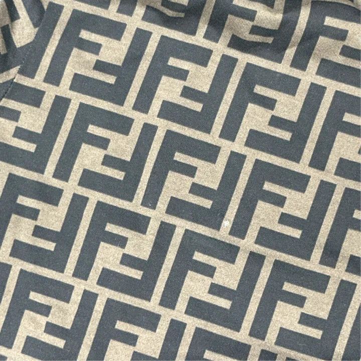 Fendi Fendi Colorful Logo Pattern Short Sleeve T-Shirt -2507 Size US L / EU 52-54 / 3 - 5 Thumbnail