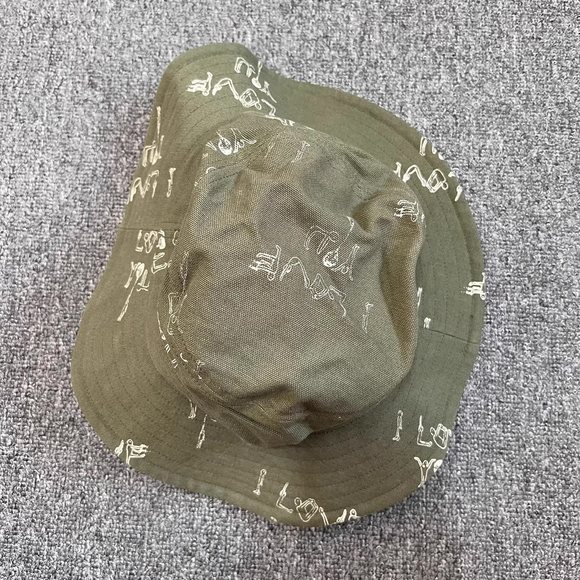 Fucking Awesome Fucking Awesome I Love You Bucket Hat Q7 Size ONE SIZE - 3 Thumbnail