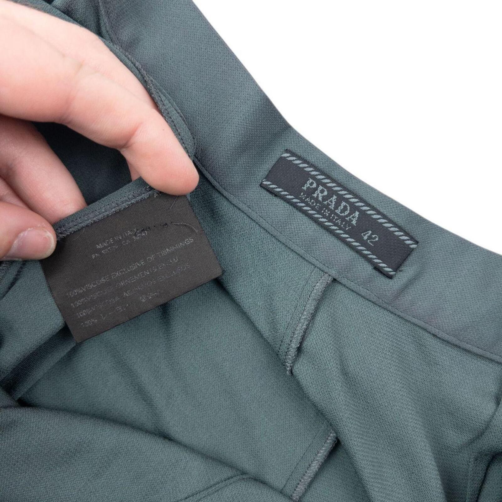 Prada Vintage 2000s Prada Lightweight Skirt Womens Size W25 Size 26" / US 2 / IT 38 - 5 Thumbnail