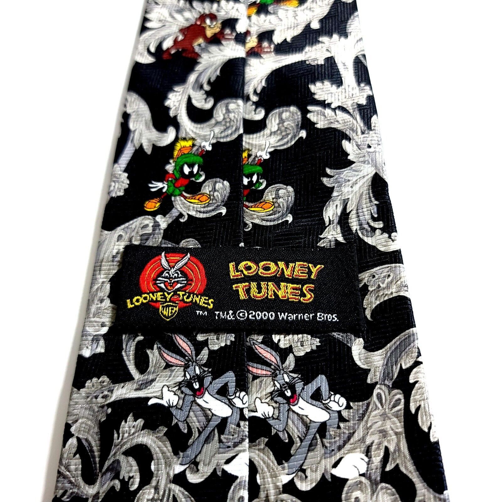 Warner Bros Looney Tunes Warner Brothers Polyester Black Baroque Print S Size ONE SIZE - 3 Thumbnail
