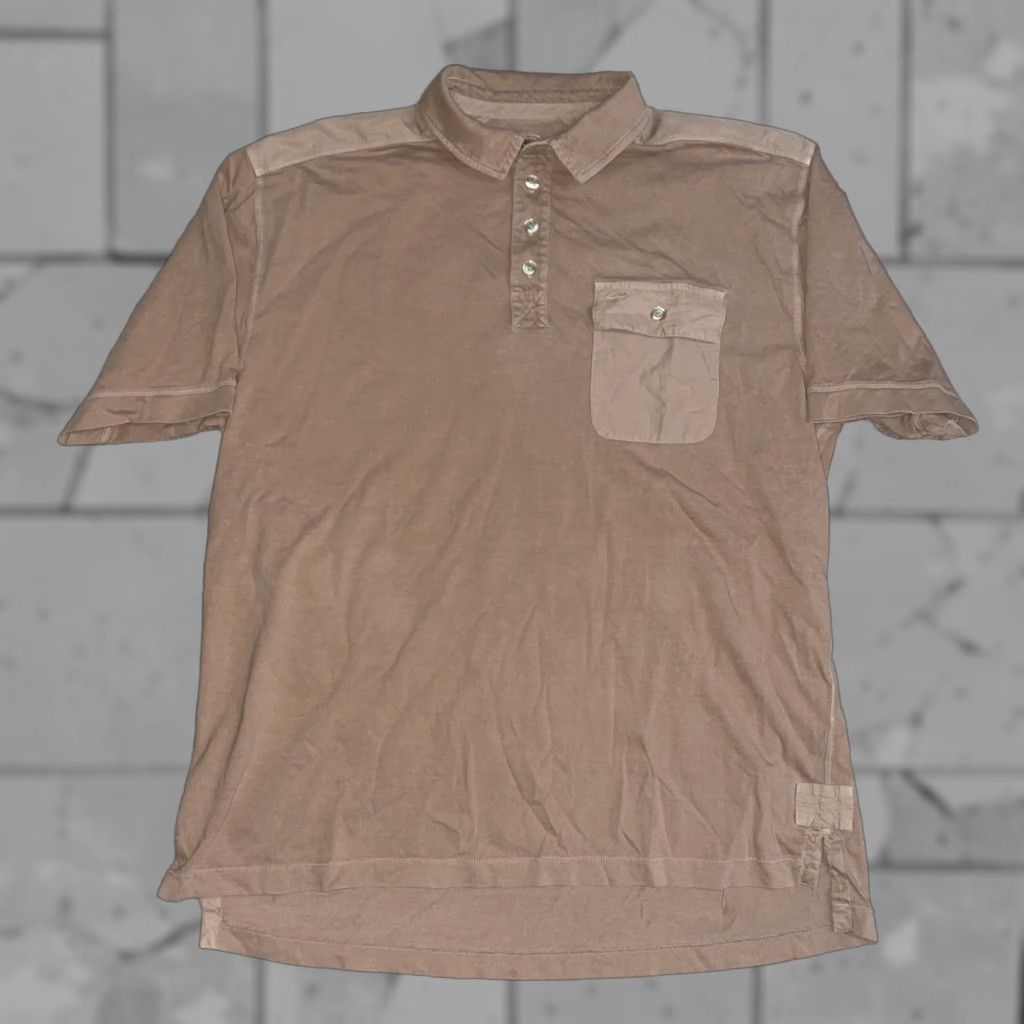 Orvis Orvis Pocket Polo shirt Mens L Brown Short Sleeve Button-Up Shirt Size US L / EU 52-54 / 3 - 1 Thumbnail