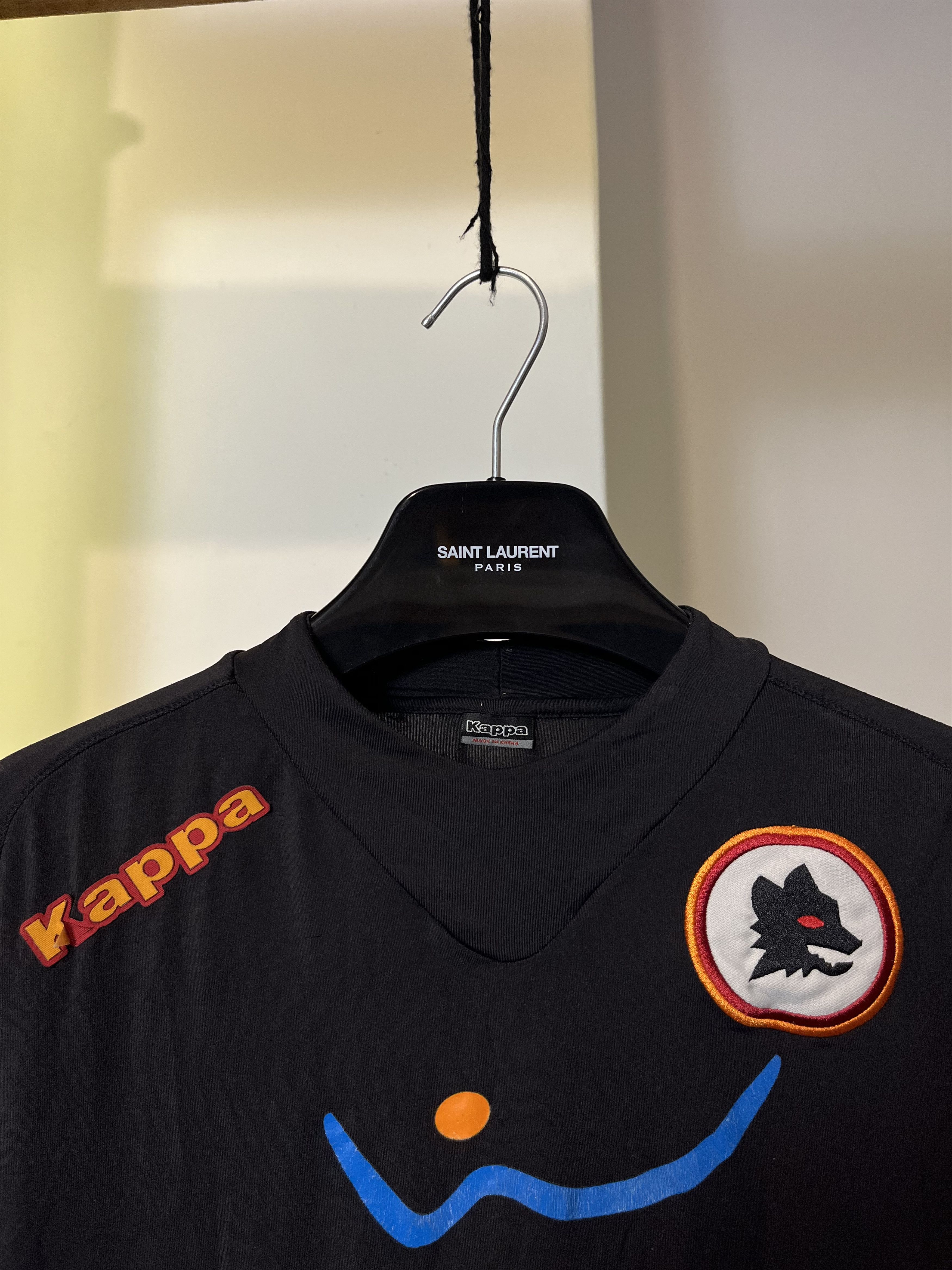 Kappa × Vintage Kappa AS Roma Seria A 2011/2012 Jersey T-Shirt Size US S / EU 44-46 / 1 - 6 Thumbnail