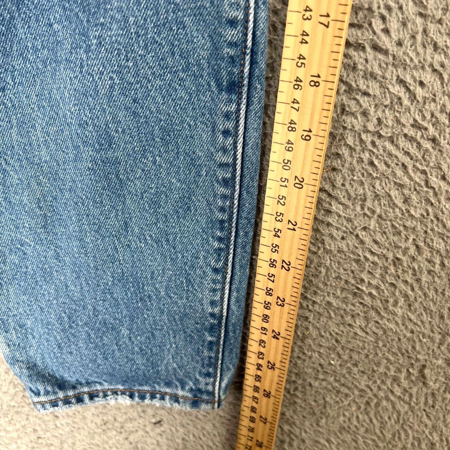 Levi's Levis Premium Wedgie Womens 28 Straight Jeans Medium Wash Denim Size 28" / US 6 / IT 42 - 5 Thumbnail