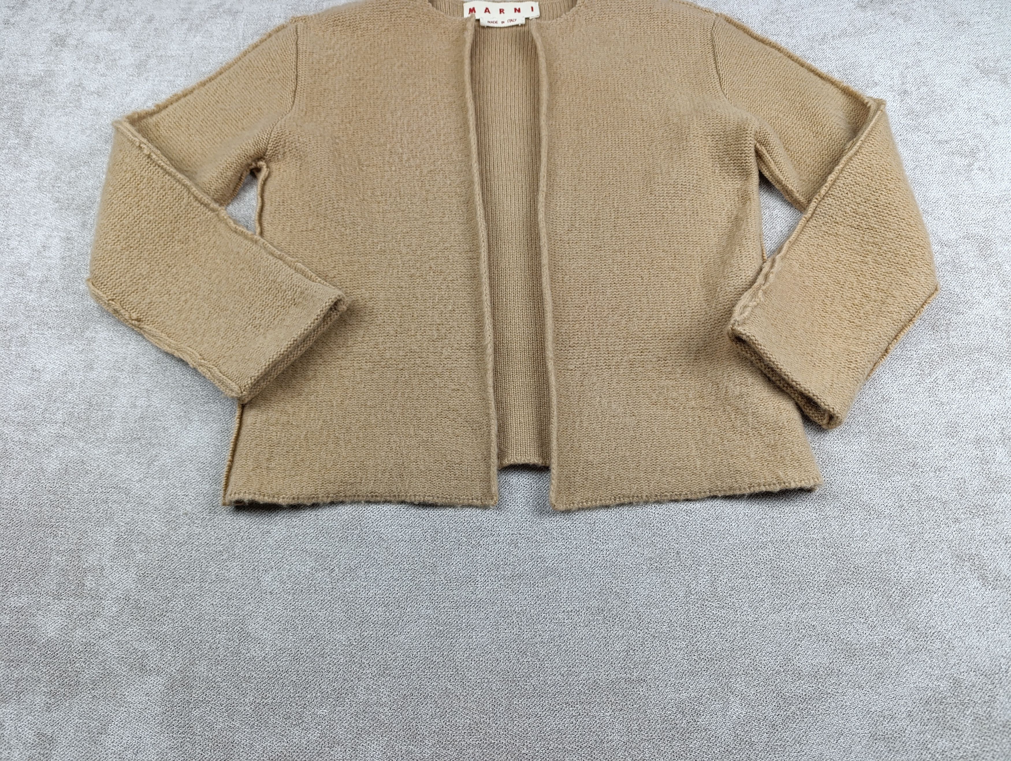 Marni Marni Womens Wool/Cashmere knit cardigan size 40 Size S / US 4 / IT 40 - 4 Thumbnail
