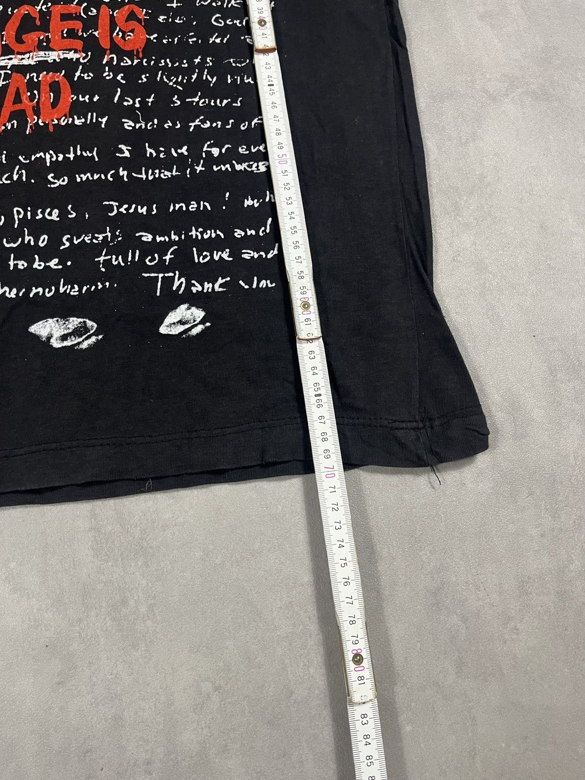 Band Tees 90’s vintage bootleg italy tshirt kurt cobain fade black Size US XL / EU 56 / 4 - 8 Thumbnail