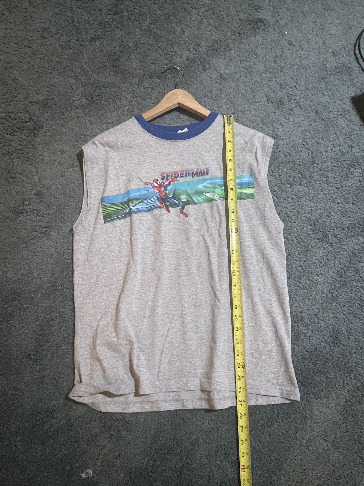 Marvel Comics × Universal Studios × Vintage Vintage 2000s Universal Studios Spiderman Tank Top Small Size US S / EU 44-46 / 1 - 5 Thumbnail
